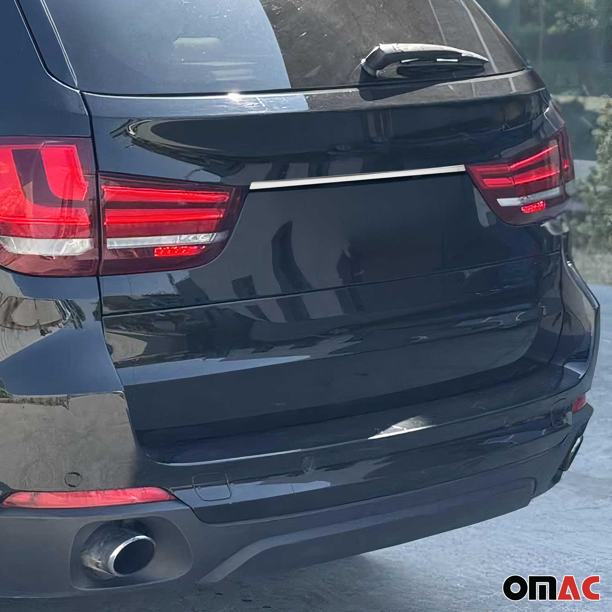 Heckklappe Kofferraumöffner Griff für BMW X5 F15 F85 2013-2018 Edelstahl Chrom