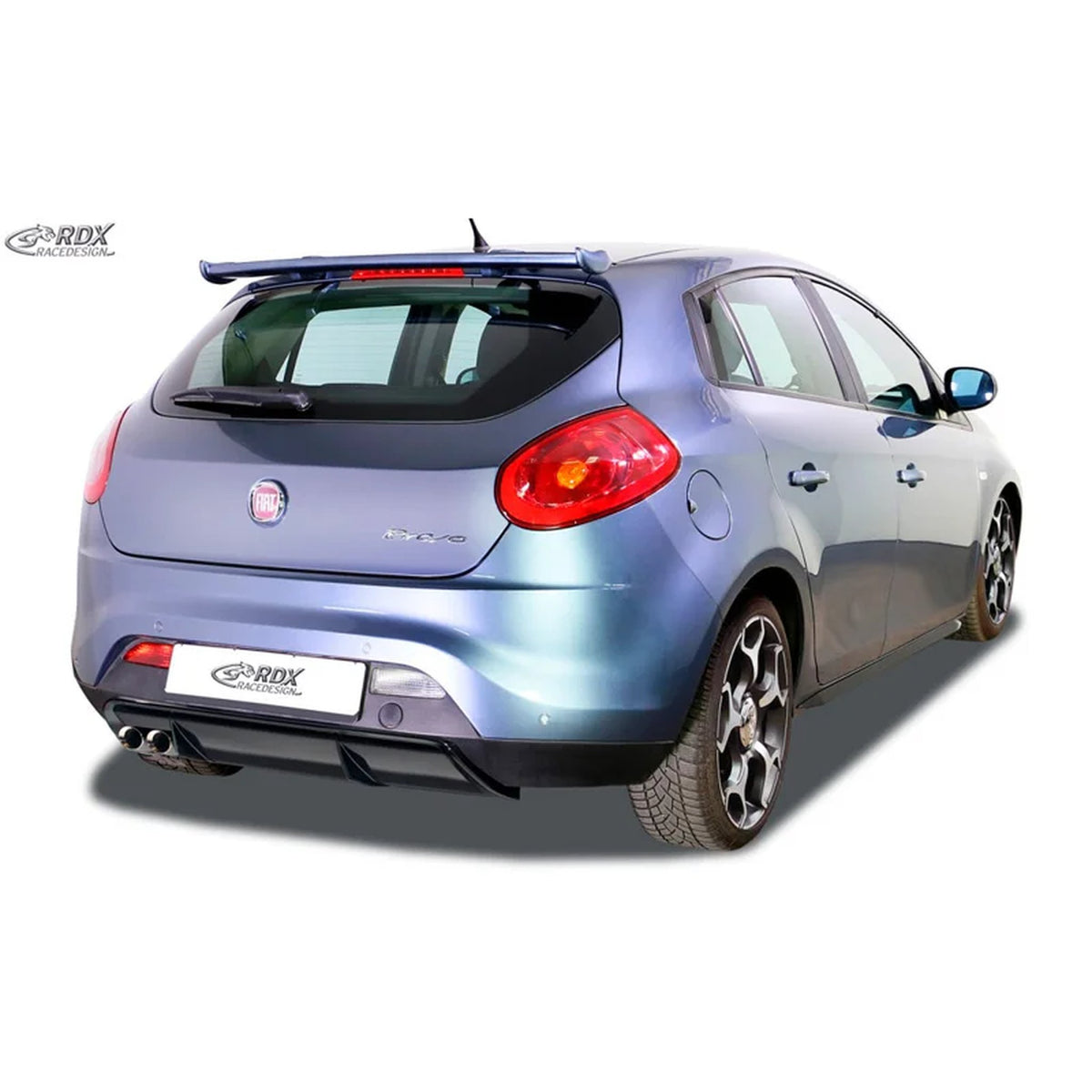 RDX Seitenschweller 'Slim' für Fiat Bravo 2007-2014 ABS Schwarz 2er-Set TÜV