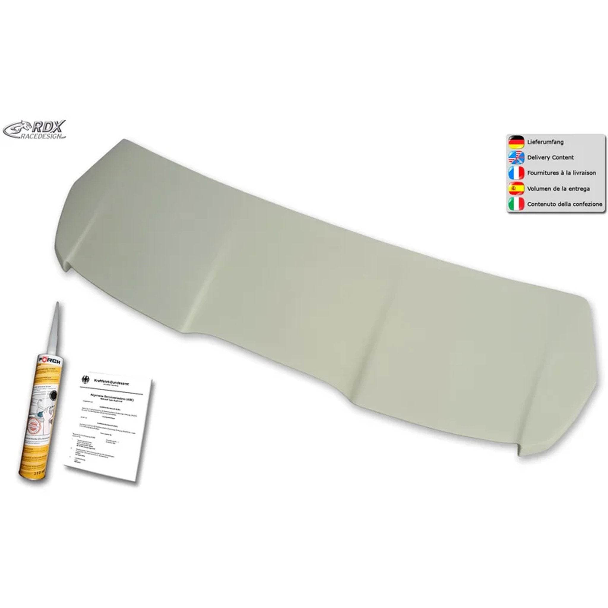 RDX Dachspoiler für Ford Ecosport 2012- Polyurethan TÜV