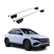 Dachträger Grundtäger für Mercedes EQA H243 2022-2026 75kg Metall Silber 2 tlg