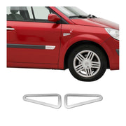 Blinkerrahmen Signalblende Blinker für Renault Megane 2002-2008 Edelstahl Chrom