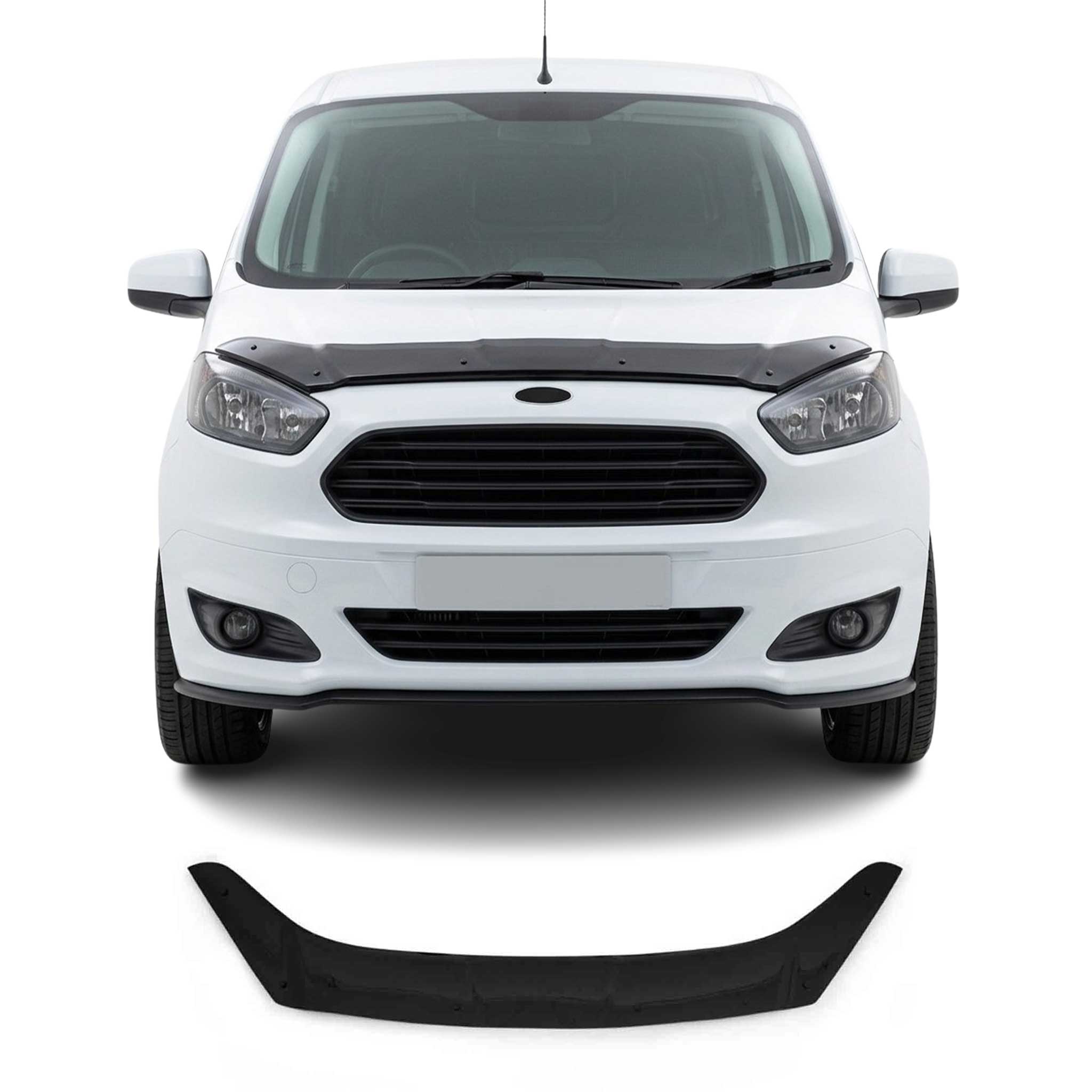 Motorhaube Deflektor Insekten für Ford Tourneo Transit Courier 2014-2023