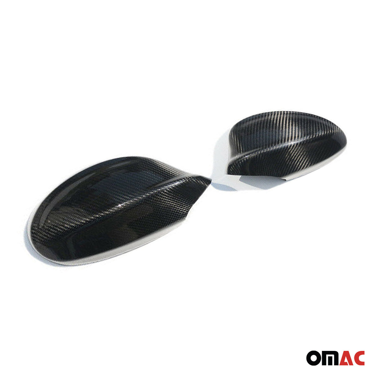 Spiegelkappen Spiegelabdeckung für BMW 3er E90 E91 2005-2013 Echt Carbon Schwarz