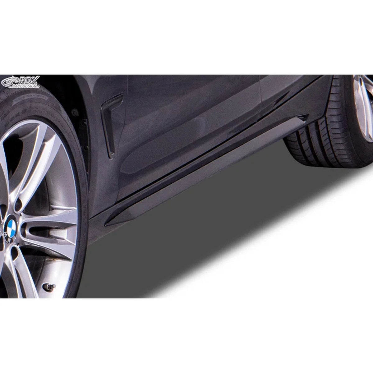 RDX Seitenschweller 'Slim' für BMW 3er GT F34 2013- ABS Schwarz 2er-Set TÜV