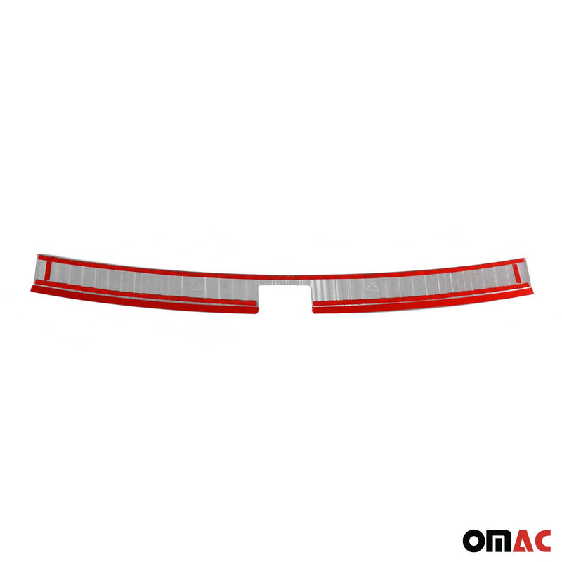 Innen Ladekantenschutz Stoßstange für Skoda Kodiaq 2017-2025 Gebürstet Chrom