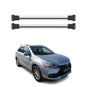 Dachträger Grundtäger für Mitsubishi ASX 2010-2023 75kg Aluminium Silber 2tlg