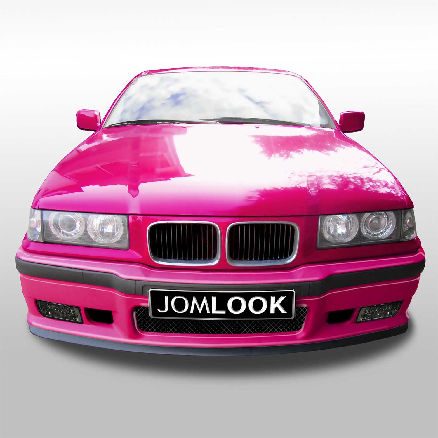 JOM Frontstoßstange Stoßstange für BMW 3er E36 1994-1999 Grau
