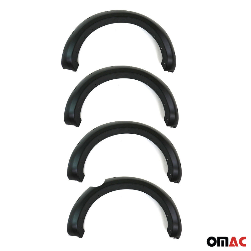 Radläufe Kotflügel Verbreiterung für Ford Ranger 2015-2024 ABS Silber 4tlg