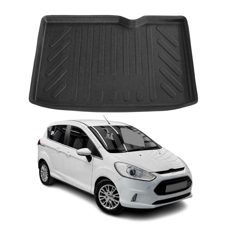 Kofferraumwanne Laderaumwanne für Ford B-Max 2012-2021 Gummi TPE Schwarz