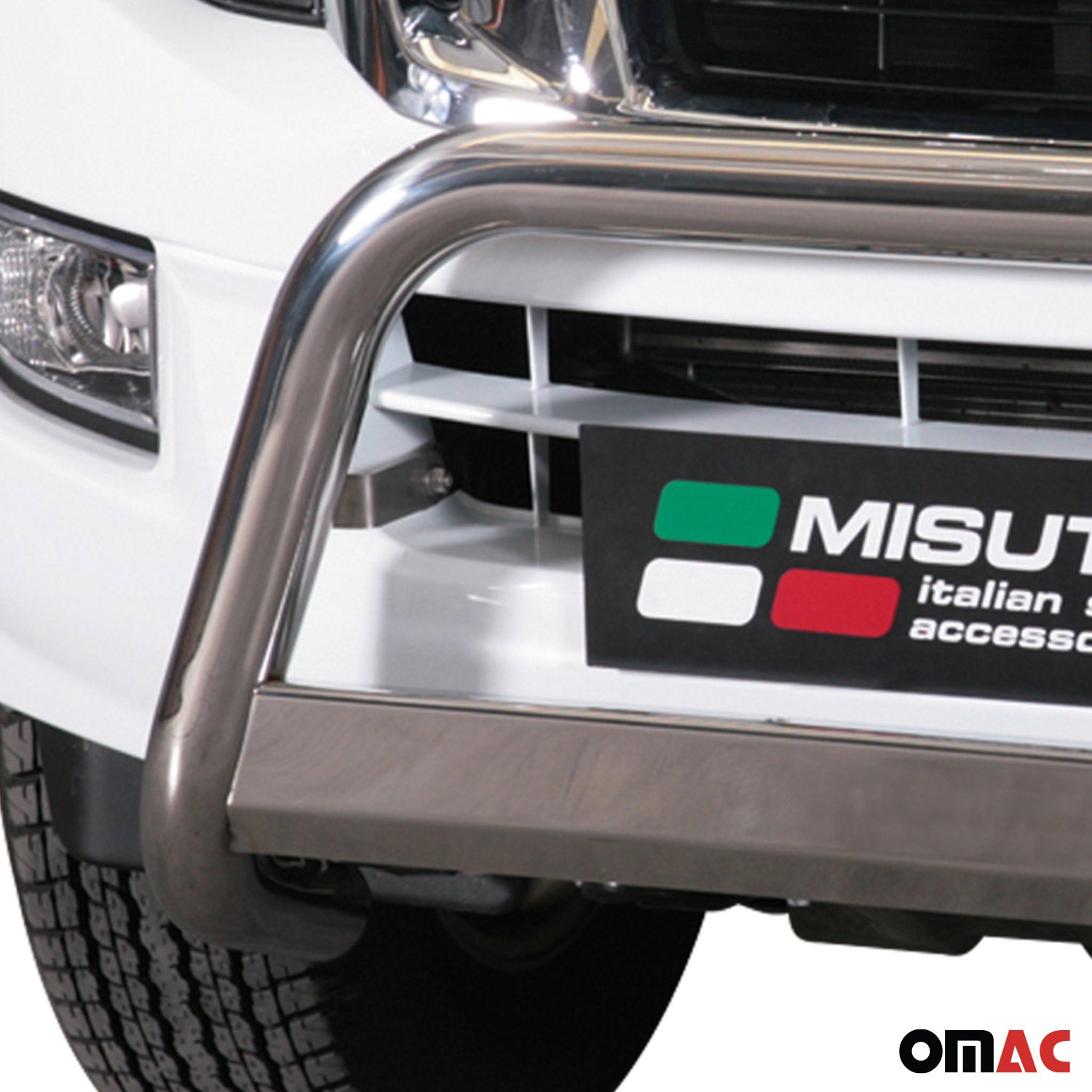 Frontbügel Frontschutzbügel für Isuzu D-Max 2012-2019 ø63mm Stahl Silber Schutz