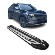 Trittbretter Seitenschweller für Honda HR-V 2021-2026 Silber Schwarz 2 tlg