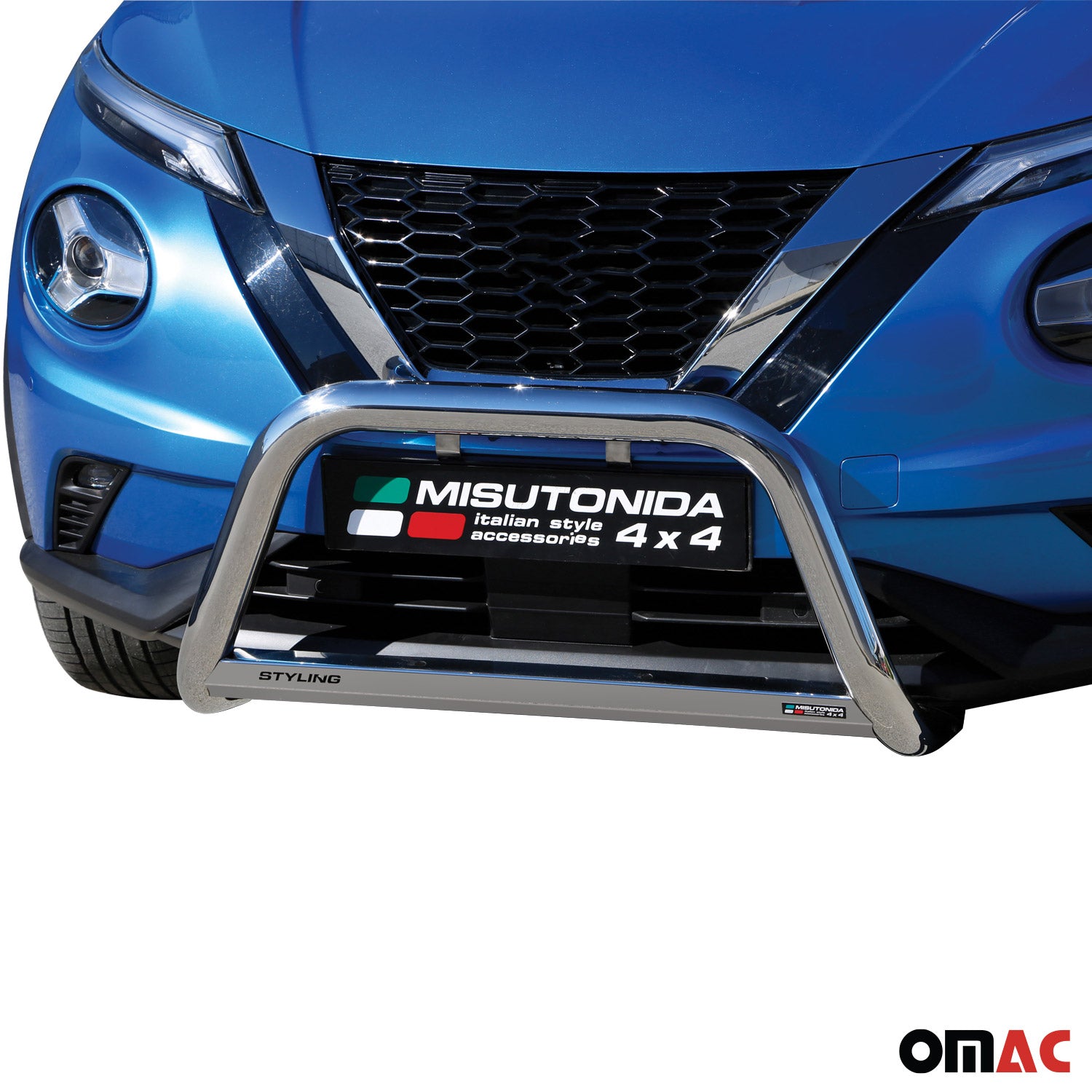 Frontbügel Frontschutzbügel für Nissan Juke 2019-2026 ø63mm Stahl Silber Schutz