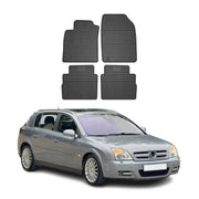 OMAC Gummi Fußmatten für Opel Signum 2003-2008 Automatten Gummi Schwarz 4tlg