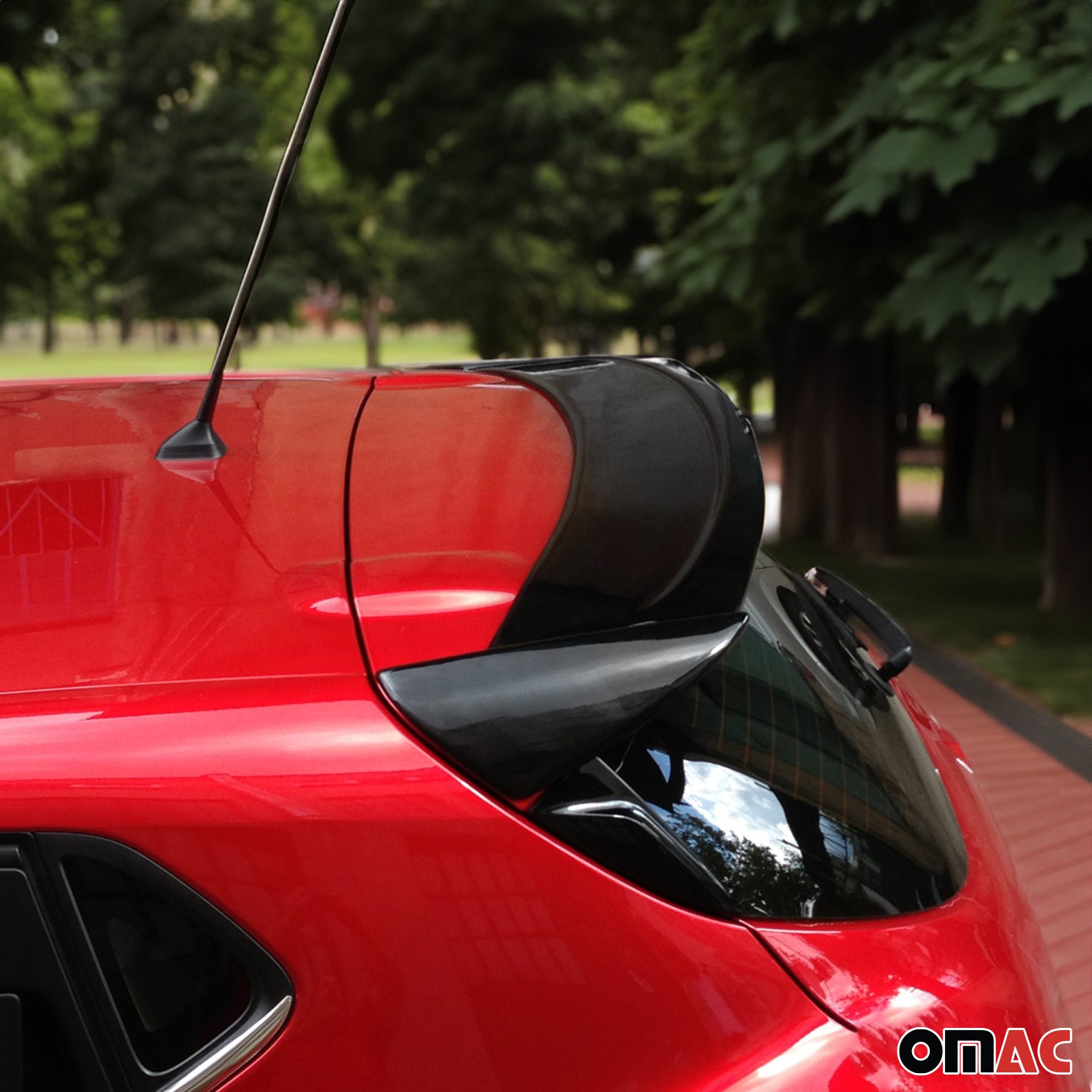 Heckspoiler Heckflügel Hecklippe für Renault Clio 2012-2018 Schrägheck Farbe 676