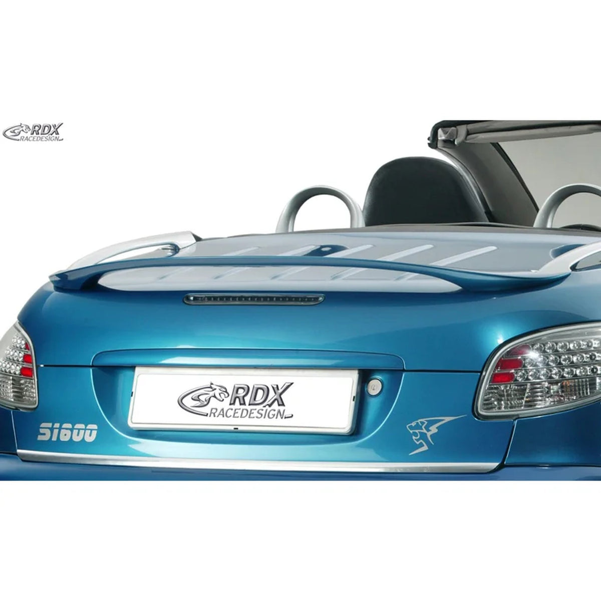 RDX Heckspoiler für Peugeot 206 CC Polyurethan TÜV