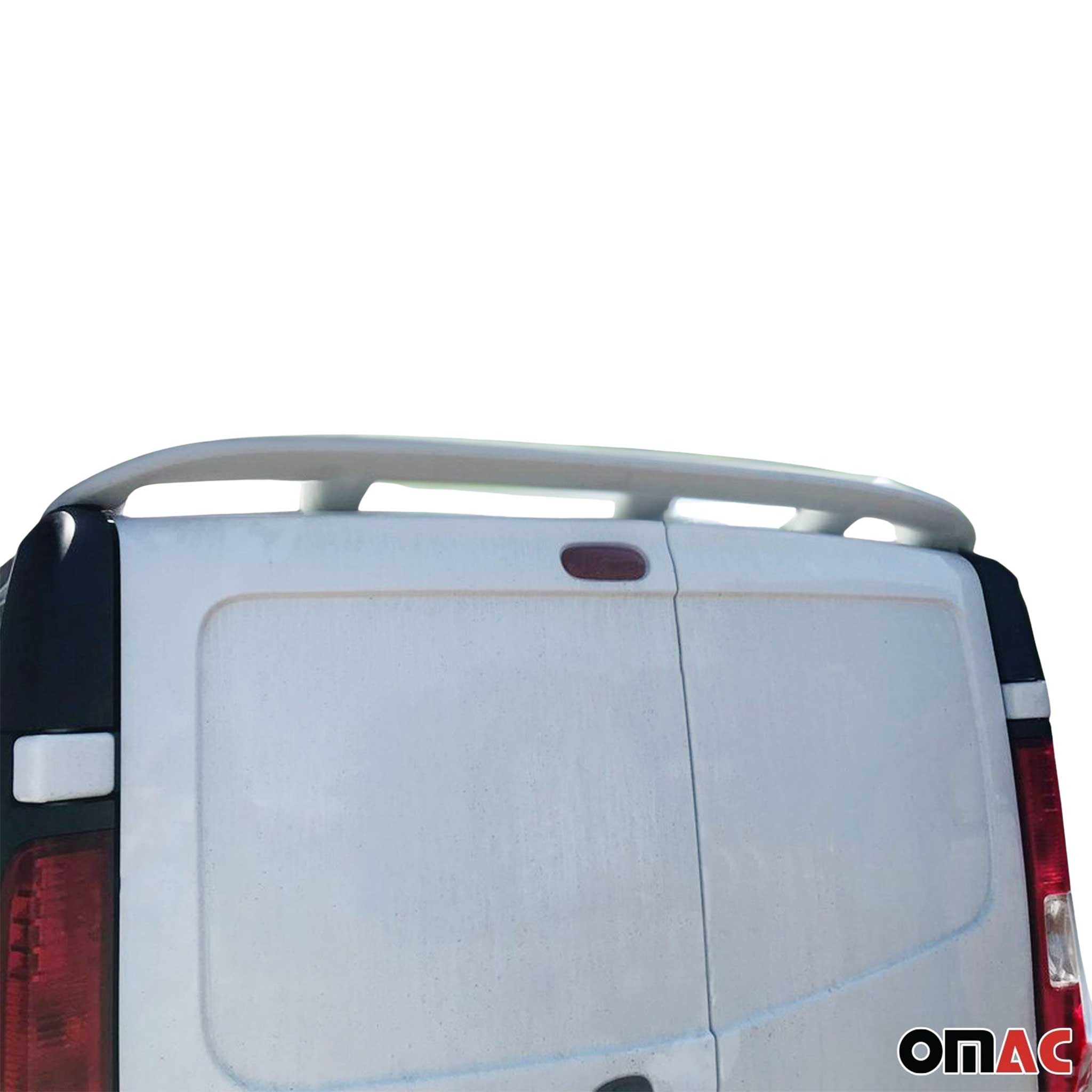 Heckspoiler Heckflügel Hecklippe für Renault Trafic 2001-2010 ABS Weiß 1tlg