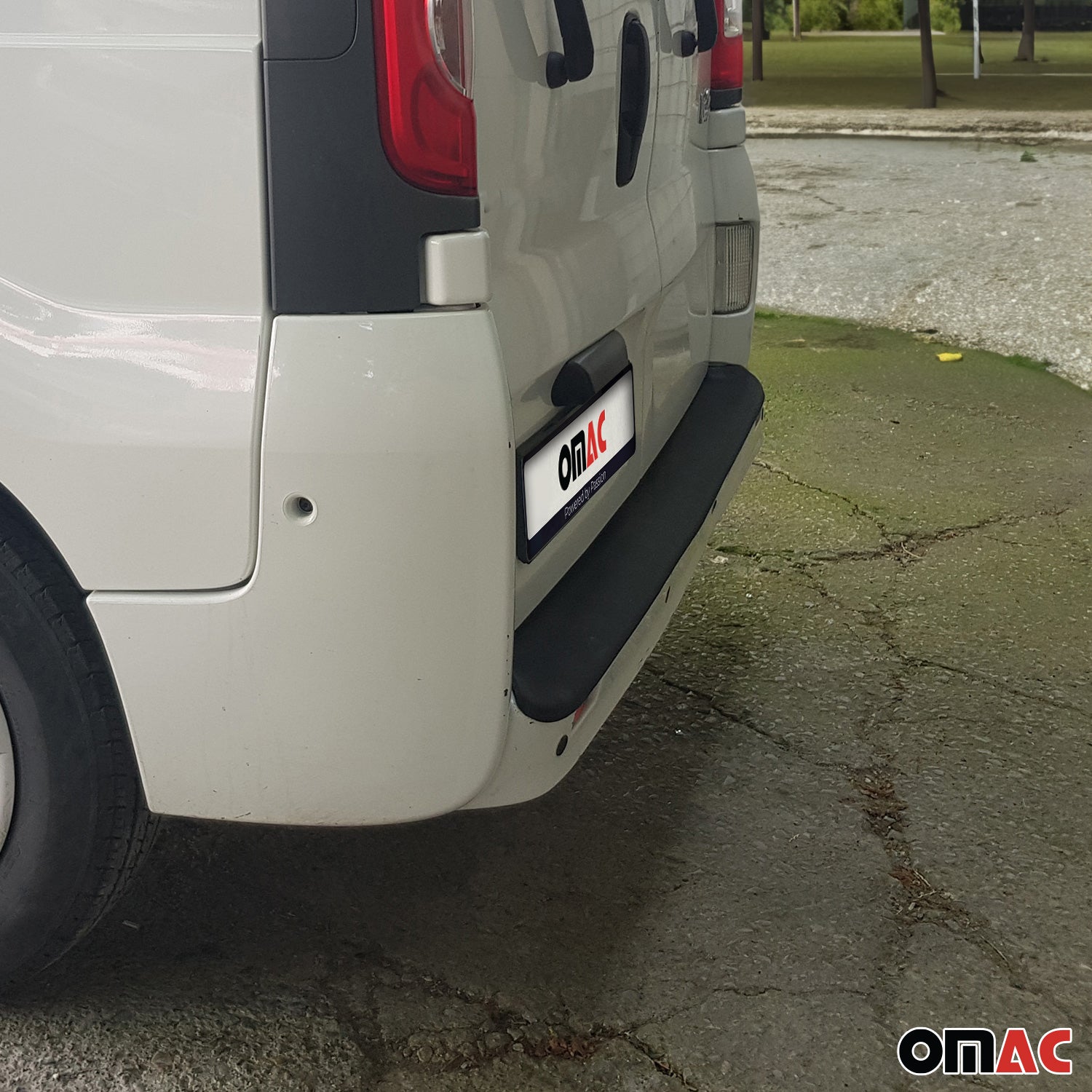 Ladekantenschutz Stoßstange für Opel Vivaro A 2001-2014 Acryl matt schwarz