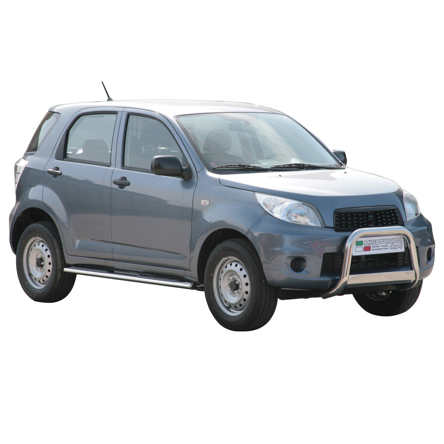 Frontbügel Frontschutzbügel für Daihatsu Terios 2006-2008 ø63mm Stahl Silber
