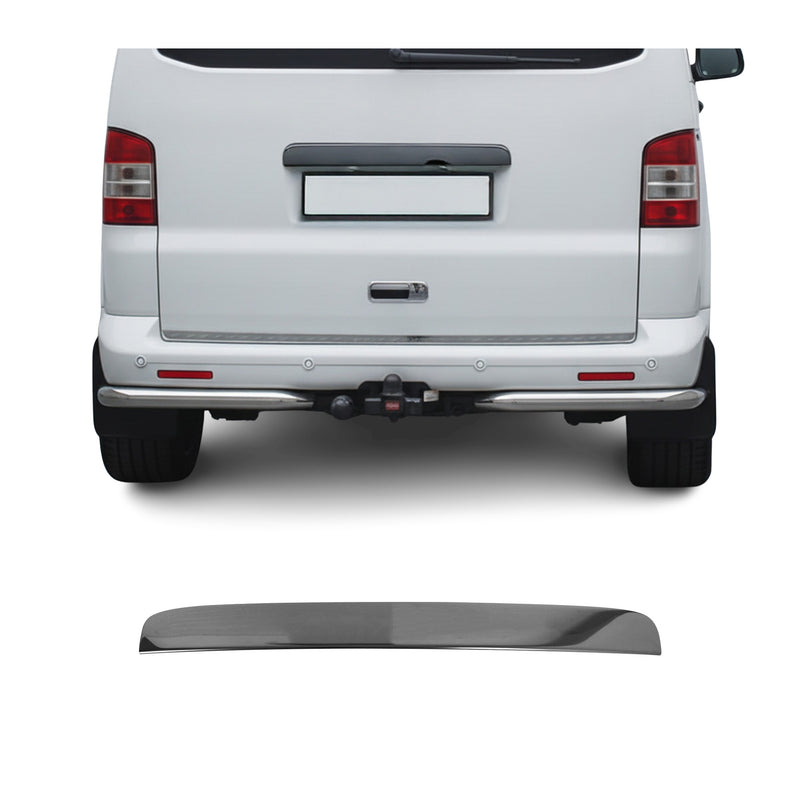 Kofferraumleiste Heckleiste für VW Transporter T5 2003-2015 Edelstahl Dunkel