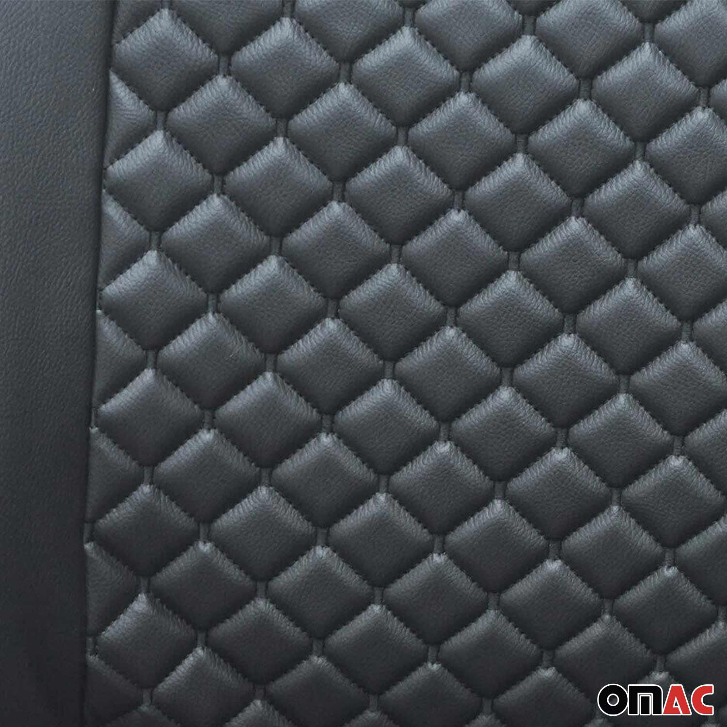 Sitzbezüge Schonbezüge für Mercedes Vito W447 2014-2026 Kunstleder Schwarz 1tlg