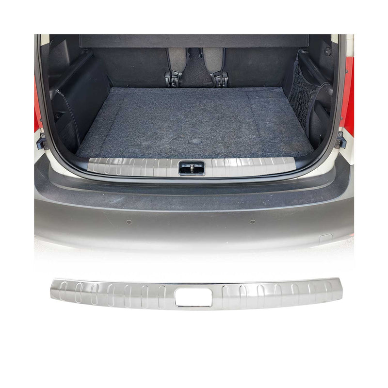 Innen Ladekantenschutz Stoßstange für Skoda Yeti 5L 2010-2013 Edelstahl Chrom