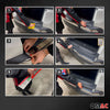 Ladekantenschutz Stoßstange für Nissan X-Trail T32 2014-2021 Edelstahl Chrom
