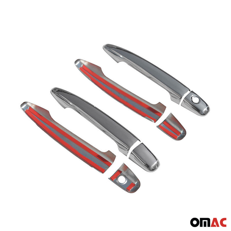 Türgriff Blende Türgriffkappen für Toyota 4Runner 2002-2009 4-Tür Edelstahl 8x