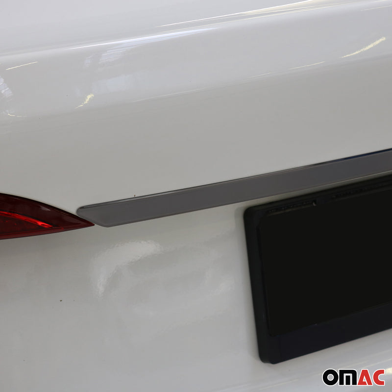 Heckklappe Kofferraumöffner Griff für Fiat Tipo 2015-2025 Limo Edelstahl Dunkel