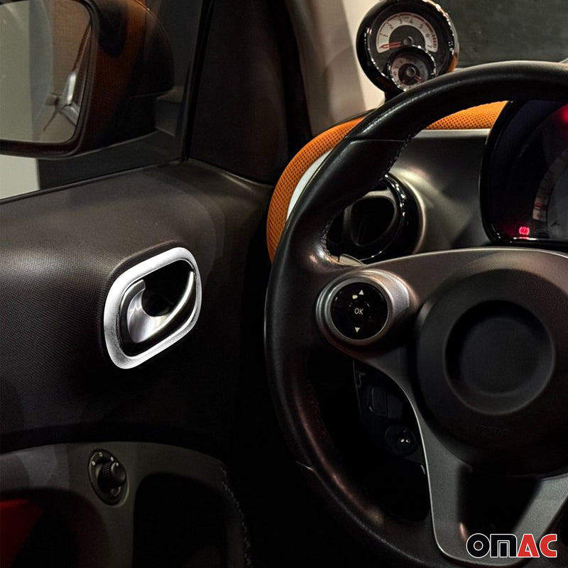 Türgriff Blende Türgriffkappen für Renault Grand Scenic 2003-2009 Edelstahl 4x