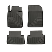 Fußmatten Gummimatten No.77 für Peugeot 508 I 2010-2018 TPE Schwarz 4 Teile