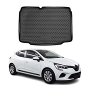 Kofferraummatte Kofferraumwanne für Renault Clio 2019-2021 Gummi TPE Schwarz