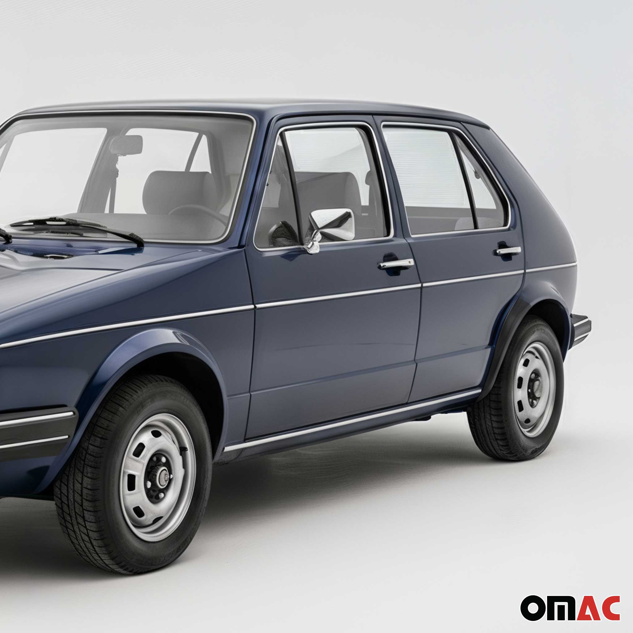 Türgriff Blende Türgriff Abdeckung für VW Golf 1974-1983 Chrom ABS Silber 2tlg