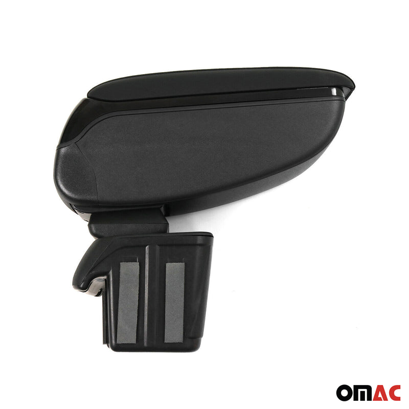 Armlehne Mittelarmlehne Mittelkonsole für Ford Focus 2015-2018 PU-Leder Schwarz