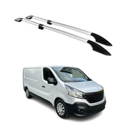 Dachreling Relingträger Alu für Renault Trafic 3 Long L2 2014-2026 L2 Alu Grau