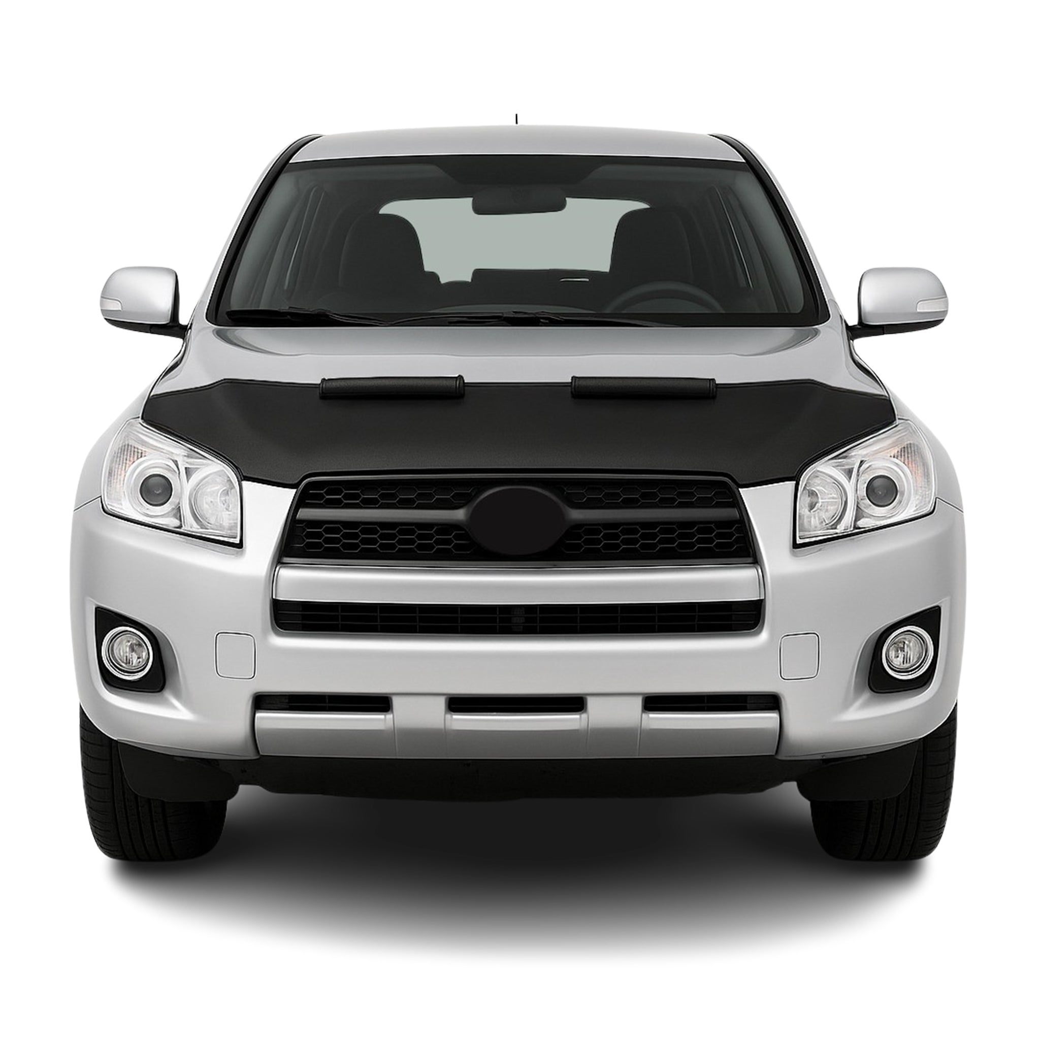 Haubenbra Steinschlagschutz Bonnet Bra für Toyota RAV4 2009-2012 Schwarz Halb