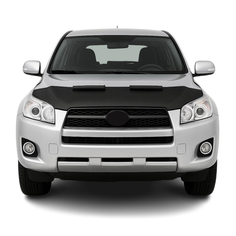 Haubenbra Steinschlagschutz Bonnet Bra für Toyota RAV4 2009-2012 Schwarz Halb