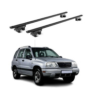 Dachträger Grundtäger für Suzuki Vitara mk2 1998-2005 5 tür 90kg Alu Schwarz ABE