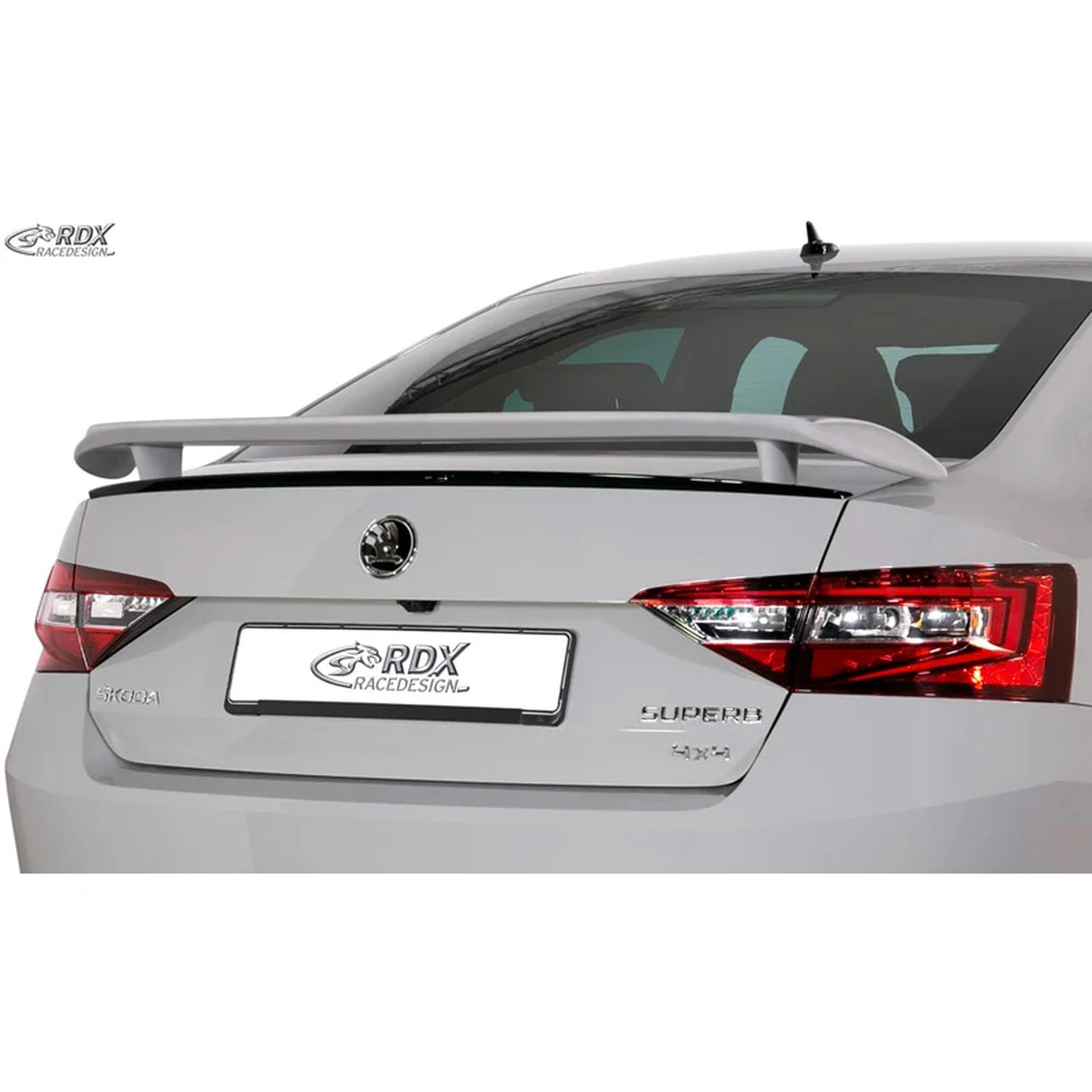 RDX Heckspoiler für Skoda Superb 3V Limousine 2015- Polyurethan TÜV