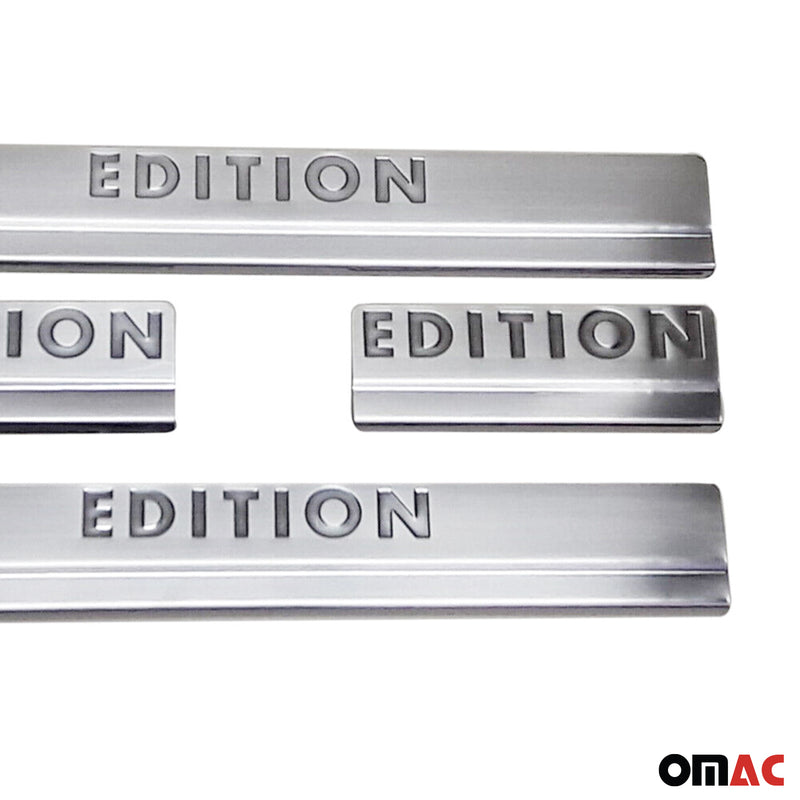 Door sill trims edition for Ford Kuga 2008-2012 stainless steel 4x