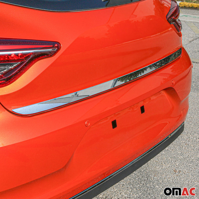 Kofferraumleiste Heckleiste für Renault Clio 2019-2025 Untere Chrom Edelstahl