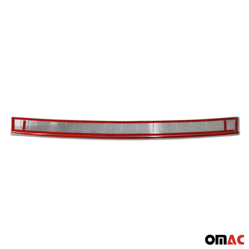 Ladekantenschutz Stoßstangenschutz für Volvo XC70 1999-2004 Edelstahl Gebürstet