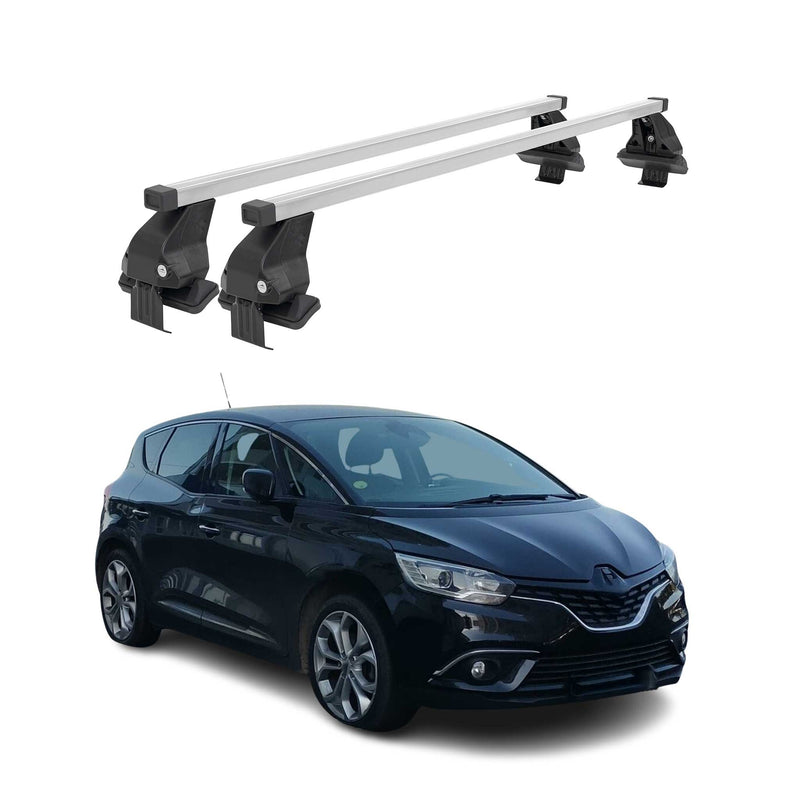 Menabo Dachträger Grundtäger für Renault Scenic mk4 2016-2025 50kg Stahl Grau 2x