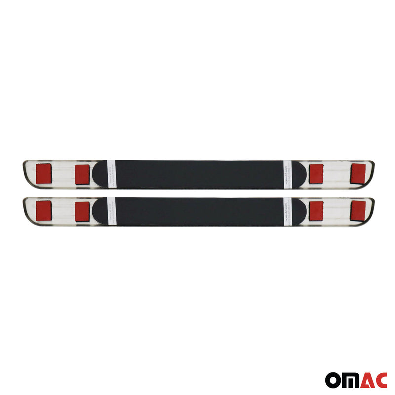 2x door sills exclusive for Renault Captur 2013-2025 chrome