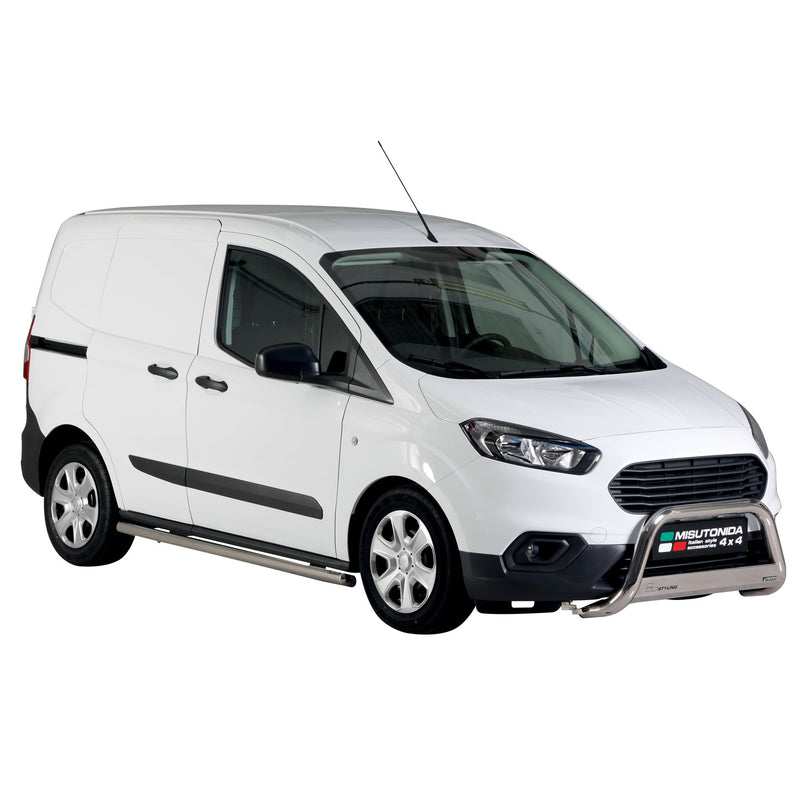 Frontbügel Frontschutzbügel für Ford Transit Courirer 2018-2021 Grau Ø 63 mm