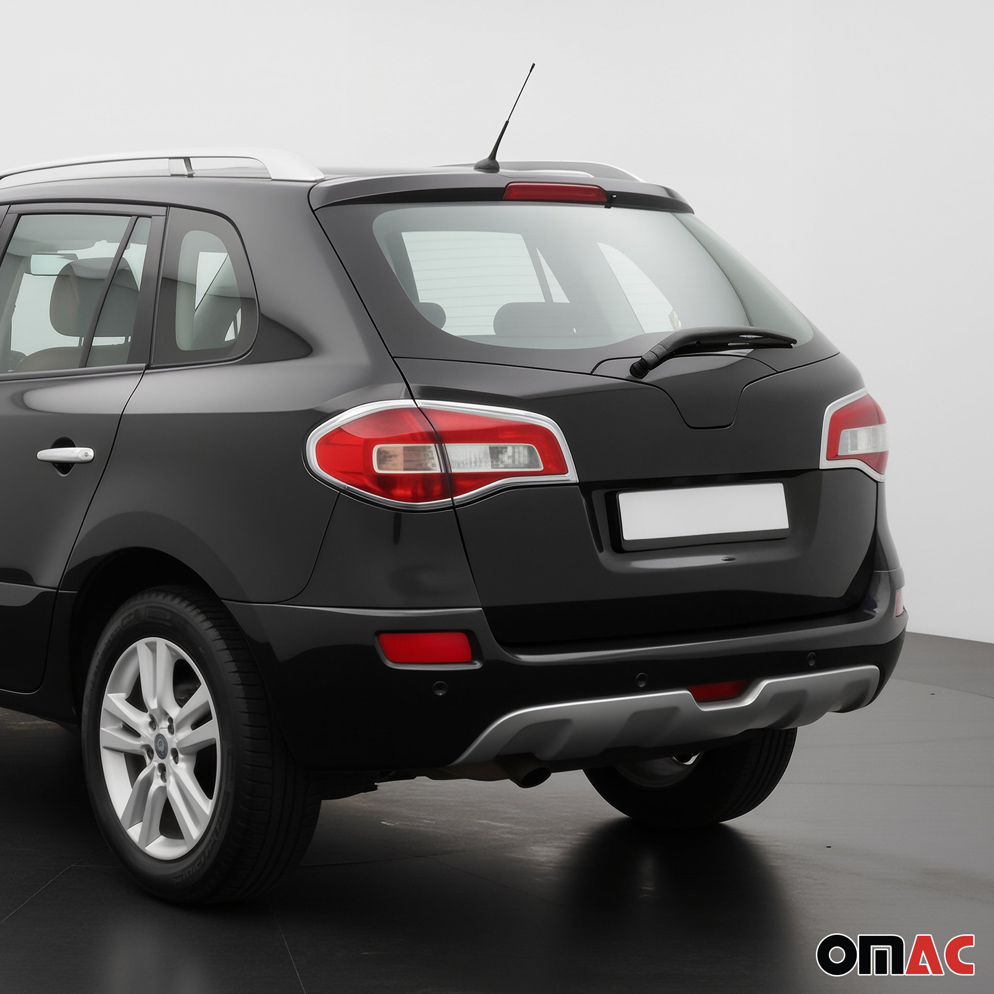 Rücklicht Leisten Heckleuchte für Renault Koleos 2007-2015 Chrom ABS Silber 4tlg