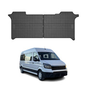 OMAC Gummi Fußmatten für VW Crafter 2017-2026  2. reihe Gummi Schwarz 2tlg