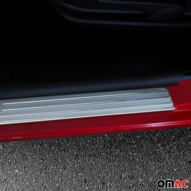 Chromline Chrom Einstiegsleisten Türschutzleiste Türrahmen Edelstahl 4 tlg