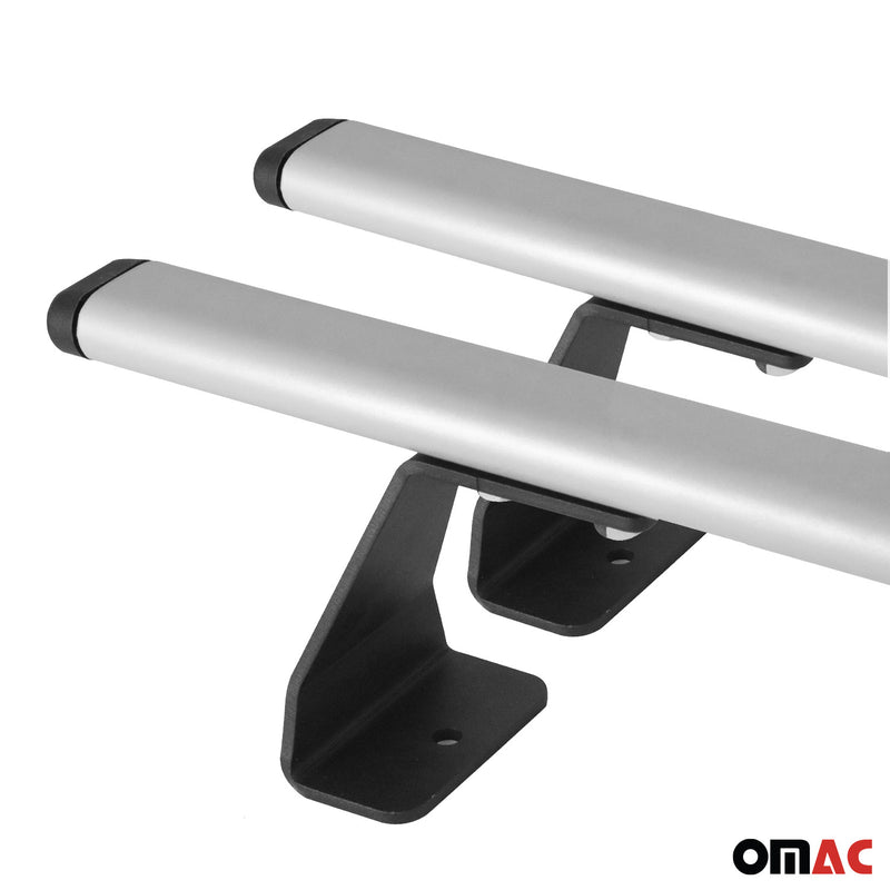 Dachträger Grundtäger für Honda CR-V mk4 2012-2016 75kg Stahl Silber 2 tlg