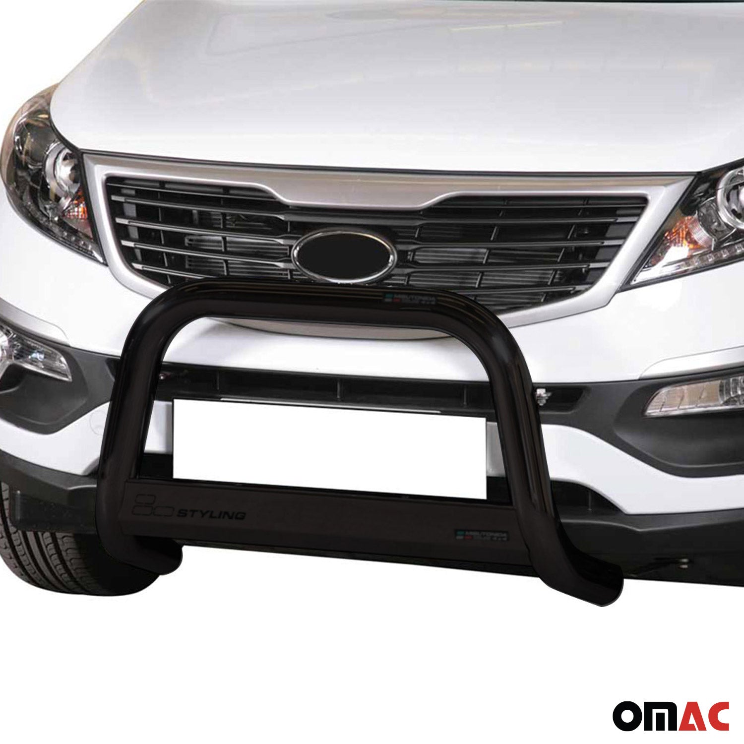 Frontbügel Frontschutzbügel für Kia Sportage 2010-2015 ø63mm Stahl Schwarz