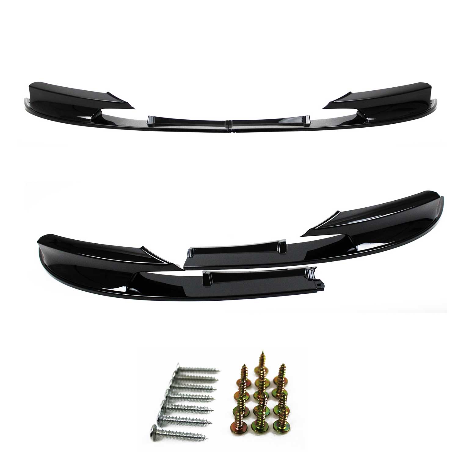 JOM Frontspoiler Lippe Stoßstange für BMW F30 F31 2011-2019 schwarz glänzend
